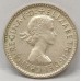 AUSTRALIA 1961 . THREEPENCE . aUNCIRCULATED